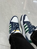 adidas ENTRAP美式校園風(fēng)運動(dòng)少年感復古籃球風(fēng)板鞋男女阿迪達斯   白色/綠色/藍色   42 曬單實(shí)拍圖