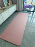 博梅萊樂(lè ) BOMILAL德國品牌折疊瑜伽墊輕薄便攜加寬加厚防滑減震靜音女士專(zhuān)業(yè)瑜伽墊 純凈款-珊瑚粉 183*80CM(厚度8mm) 曬單實(shí)拍圖