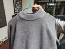 恒源祥【重磅550G】100%純羊毛衫男秋冬季半高領(lǐng)加厚毛衣保暖針織打底衫 曬單實(shí)拍圖