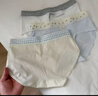 貓人【A類(lèi)嬰兒棉】女士?jì)妊澟兠抟志滓d透氣柔軟學(xué)院風(fēng)少女三角褲 曬單實(shí)拍圖
