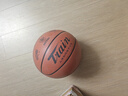 火車(chē)頭籃球真牛皮真皮籃球防滑耐磨訓練比賽室內室外水泥地藍球 曬單實(shí)拍圖