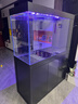 靚寵龍魚(yú)缸家用客廳落地中大型超白生態(tài)屏風(fēng)隔斷底濾循環(huán)鋁合金水族箱 黑色 【鋁合金+超白玻璃】 120x50x160cm 曬單實(shí)拍圖