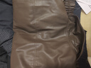 初申美拉德短外套女美式復古PU皮衣外套夾克上衣S51D005 深咖 M  曬單實(shí)拍圖