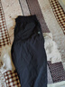 鴨鴨（YAYA）三防加厚直筒羽絨褲男士冬季中青年加絨保暖休閑外穿長(cháng)褲子 曬單實(shí)拍圖
