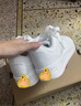 李寧（LI-NING）休閑鞋男子小白鞋復古潮流低幫舒適透氣耐磨戶(hù)外運動(dòng)休閑板鞋子男 曬單實(shí)拍圖