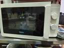 海爾（Haier）快捷微波爐 360°轉盤(pán)加熱 旋轉操作易潔內膽 家用小型 老人適用操作HW-M20T1W 曬單實(shí)拍圖