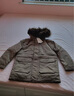 雪中飛鵝絨羽絨服男中長(cháng)款連帽大毛領(lǐng)加厚工裝時(shí)尚休閑商務(wù)冬季外套185 曬單實(shí)拍圖