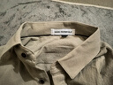 馬克華菲（MARK FAIRWHALE）長(cháng)袖襯衫男士純棉冬季寬松商務(wù)休閑襯衣男百搭外套男 卡其色 M 曬單實(shí)拍圖