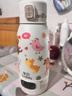 孕貝可燒開(kāi)便攜式恒溫杯 恒溫水壺嬰兒外出沖奶暖奶保溫杯 無(wú)線(xiàn)燒水杯 曬單實(shí)拍圖