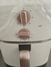 美的（Midea）空氣炸鍋免翻面雙旋鈕家用大容量5.3L多功能空氣炸鍋蒸烤一體熱風(fēng)循環(huán)金屬內腔 MF-KZE535J5 曬單實(shí)拍圖