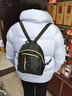 學(xué)院風(fēng)帆布小背包新款時(shí)尚經(jīng)典雙肩包大容量迷你休閑百搭背包 黑色 雙肩包 曬單實(shí)拍圖