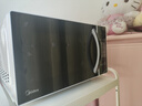 美的（Midea）微波爐家用20L小型平板式智能菜單高效速熱 一鍵解凍殺菌除味易清潔內膽寶寶輔食菜單M2C 曬單實(shí)拍圖