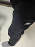 斯凱奇運動(dòng)褲男褲子2026春季新款加厚保暖寬松休閑褲直筒褲長(cháng)褲 黑色 【加絨款】 XL 曬單實(shí)拍圖