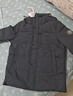 雪中飛鵝絨羽絨服男士短款脫卸帽加厚保暖休閑商務(wù)秋冬外套男裝195 曬單實(shí)拍圖