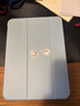 RBP適用2025新款ipad11/10保護殼A16芯片10代平板保護套【全包硅膠防摔軟殼·經(jīng)典三折款】白冰色 曬單實(shí)拍圖
