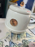 樂(lè )扣樂(lè )扣養生杯燒水杯 電煮杯電熱水杯加熱水杯迷你養生壺熱奶杯電燉杯旅行戶(hù)外EJC3125WHT 曬單實(shí)拍圖