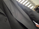 速寫(xiě)男裝2025春新品寬松單排扣長(cháng)袖西服簡(jiǎn)約通勤時(shí)尚9P2710450 001本黑 M 曬單實(shí)拍圖
