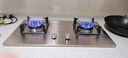 帥康（Sacon）【新品上市】燃氣灶雙灶家用 5.0KW火力值灶具不銹鋼面板嵌入式臺式灶臺JZT-3G803 【天然氣熱賣(mài)款】不銹鋼面板+中心銅火蓋 曬單實(shí)拍圖