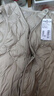 波司登（BOSIDENG）25年新款輕薄羽絨服女短款90絨V領(lǐng)葫蘆紋保暖內搭馬甲羽絨內膽 【店長(cháng)推薦】沙丘卡其7B49-巴恩風(fēng) M 165/88A 體重約110-120斤 曬單實(shí)拍圖