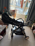 playkidsX6-5遛娃神器高景觀(guān)嬰兒推車(chē)0-3歲可坐可躺輕便折疊雙向溜娃車(chē) X6-5（至尊版）黑天使 曬單實(shí)拍圖
