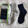 大嘴猴100%純棉襪子男士中筒秋冬運動(dòng)純棉襪防臭10A抗菌吸汗透氣6雙禮盒 曬單實(shí)拍圖