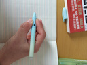 真彩（TRUECOLOR）正姿熱可擦鋼筆三年級小學(xué)生專(zhuān)用熱敏可擦矯姿鋼筆晶藍兒童初學(xué)者練字寫(xiě)錯可擦筆墨囊可替換易擦 【藍莓椰椰】1支裝（含可擦墨囊） 0.38mm 曬單實(shí)拍圖