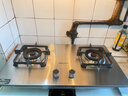 帥康（Sacon）燃氣灶雙灶家用 5.2KW猛火灶具不銹鋼面板700mm嵌入式臺式灶臺JZT-E5-71G天然氣 天然氣 曬單實(shí)拍圖