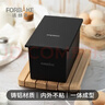 法焙客（FOR BAKE）吐司盒黑色低糖土司模具450g一體成型生吐司模烘焙不沾日式小土司 曬單實(shí)拍圖