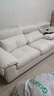全友家居 布藝沙發(fā)客廳現代簡(jiǎn)約小戶(hù)型直排式可拆洗白鷗沙發(fā)家用 曬單實(shí)拍圖