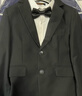 羅蒙兒童西裝套裝春秋季男童主持人禮服花童男孩表演服 黑色 130 曬單實(shí)拍圖
