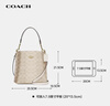 蔻馳（COACH）【品牌直供】奢侈品女包MOLLIE手提斜挎水桶包 CBQ33生日禮物 曬單實(shí)拍圖