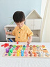 JCZS德國品牌嬰幼兒童玩具拼裝積木蒙氏早教拼圖1歲半0到3女孩男2 三合一【數字+水果+套圈】 多功能配對 曬單實(shí)拍圖
