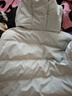 鴨鴨羽絨服女短款2025冬季新款小個(gè)子甜美氣質(zhì)休閑百搭防寒保暖外套HT 冰川藍 L (165) 曬單實(shí)拍圖