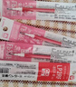 百樂(lè )（PILOT）Juice果汁筆芯按動(dòng)紅色0.5mm中性筆芯子彈頭簽字筆練字水筆替芯原裝進(jìn)口文具 LP2RF-8EF-R 10支裝 曬單實(shí)拍圖