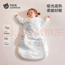 貝肽斯嬰兒睡袋暖姜恒溫兒童一體睡袋嬰幼兒防踢被睡衣秋冬中厚 弗里德S 曬單實(shí)拍圖