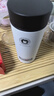阿司倍鷺（ASVEL）密封保溫杯水杯 真空不銹鋼帶濾網(wǎng)茶杯 便攜大容量杯子 A3302-09白色350ML 曬單實(shí)拍圖