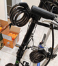 大行（DAHON） 折疊自行車(chē)鎖5位密碼防盜鎖山地車(chē)電動(dòng)車(chē)摩托車(chē)鎖p8k3d5自行車(chē)配 黑色 曬單實(shí)拍圖