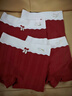 芬騰女童內褲兒童純棉襠發(fā)育期紅色平角圣誕2026本命年不夾pp四角短褲 2件【A類(lèi)嬰兒棉】100%純棉里襠01 L 碼適合60-80斤 曬單實(shí)拍圖