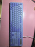 聯(lián)想（lenovo）有線(xiàn)鍵盤(pán)KL31 巧克力按鍵 全尺寸鍵盤(pán) USB 商務(wù)電腦辦公鍵盤(pán) 筆記本臺式機一體機鍵盤(pán) 紫色 曬單實(shí)拍圖