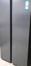 海爾（Haier）盛宴618L對開(kāi)門(mén)冰箱黑金凈化一級能效風(fēng)冷無(wú)霜超大容量藍色BCD-618WGHSSEDBL國家補貼 曬單實(shí)拍圖