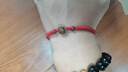 愛(ài)夢(mèng)說(shuō)桃木十二生肖紅繩手鏈男女本命年轉運珠手串紫金砂馬年朱砂紅手繩 朱砂桃木紅繩兒童款【馬】 曬單實(shí)拍圖