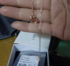 Lnieer999足銀莫比烏斯環(huán)吊墜項鏈女玫瑰金鎖骨鏈情人節禮物送女友老婆 【999足銀】玫瑰金色+證書(shū)+禮盒 曬單實(shí)拍圖