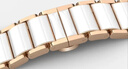 BHO適用華為gt5/gt6表帶gt4女款watch5仿真陶瓷watch gt5pro/gt6/gt4手表表帶白色女士生款41/42mm 【仿陶瓷·玫金色】 【41/42mm表盤(pán)】18mm接口通用 曬單實(shí)拍圖