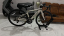 喜德盛公路自行車(chē)AD300油碟UCI車(chē)架2x10速中空一體牙盤(pán)桶軸破風(fēng)車(chē) 白蛇 420mm（適合身高145-155cm） 曬單實(shí)拍圖