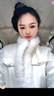 雪中飛（SNOWFLYING）千金風(fēng)狐貍毛領(lǐng)短外套女2025冬季新款設計感時(shí)尚減齡加厚顯瘦大衣 圖片色【升級加厚版】 L 【121-140斤】 曬單實(shí)拍圖