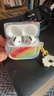 貝意品適用于A(yíng)pple AirPods 4ins風(fēng)透明彩虹無(wú)線(xiàn)藍牙耳機保護套AirPods3/2/1男女防丟帶掛鉤手鏈AirPod4 曬單實(shí)拍圖