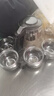 一壺四杯茶壺套裝 大容量玻璃茶杯帶濾網(wǎng)耐高溫水壺茶具無(wú)底座 1000ML一壺+四杯套裝 1件 曬單實(shí)拍圖
