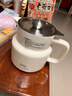 LiSSA陶瓷濾油壺廚房耐高溫帶蓋不掛油過(guò)濾網(wǎng)裝油大容器儲油瓶豬油罐 濾油壺【陶瓷 大容量 1500ml】 曬單實(shí)拍圖