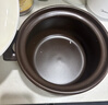 京嚴砂鍋煲湯鍋家用陶瓷鍋煲仔飯鍋燉鍋煤氣燃氣灶耐高溫湯鍋沙鍋石鍋 【冷熱不開(kāi)裂】適合4-8人使用 4L 燒裂免費換新 曬單實(shí)拍圖