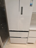 美的（Midea）M60機皇550法式四開(kāi)門(mén)冰箱523L大容量超薄嵌入式雙系統除菌一級能效制冰白MR-550WUFIPZE國家補貼 曬單實(shí)拍圖